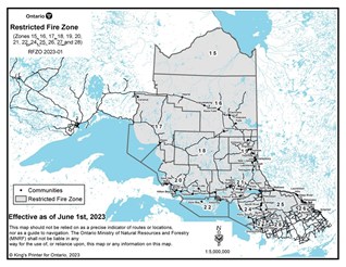 Total fire ban in effect for North Bay