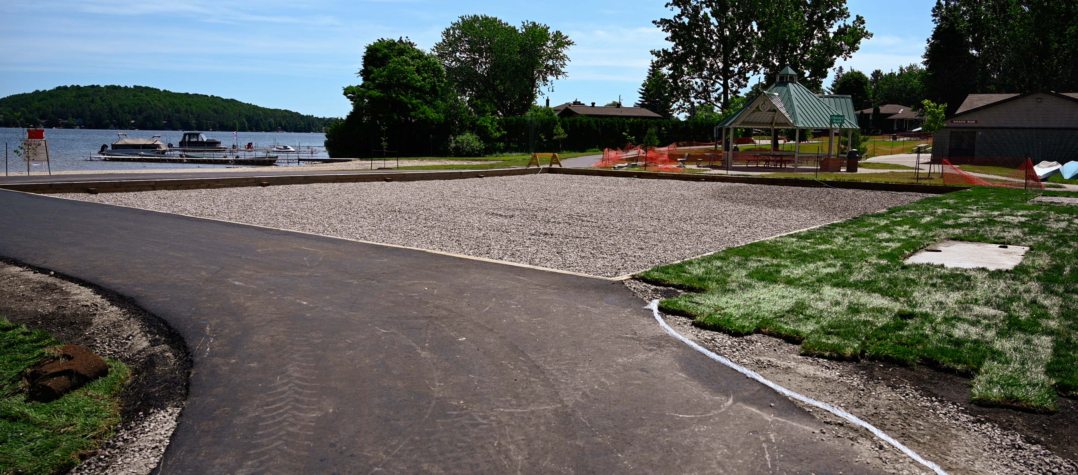 Olmsted Beach made more accessible