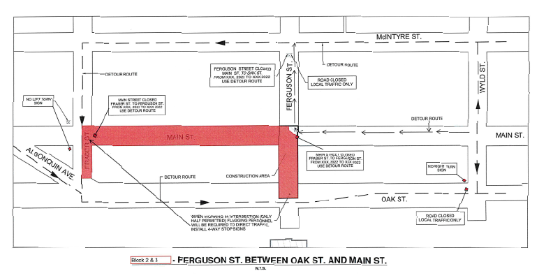 Main Street Reconstruction – Ferguson Sanitary Sewer