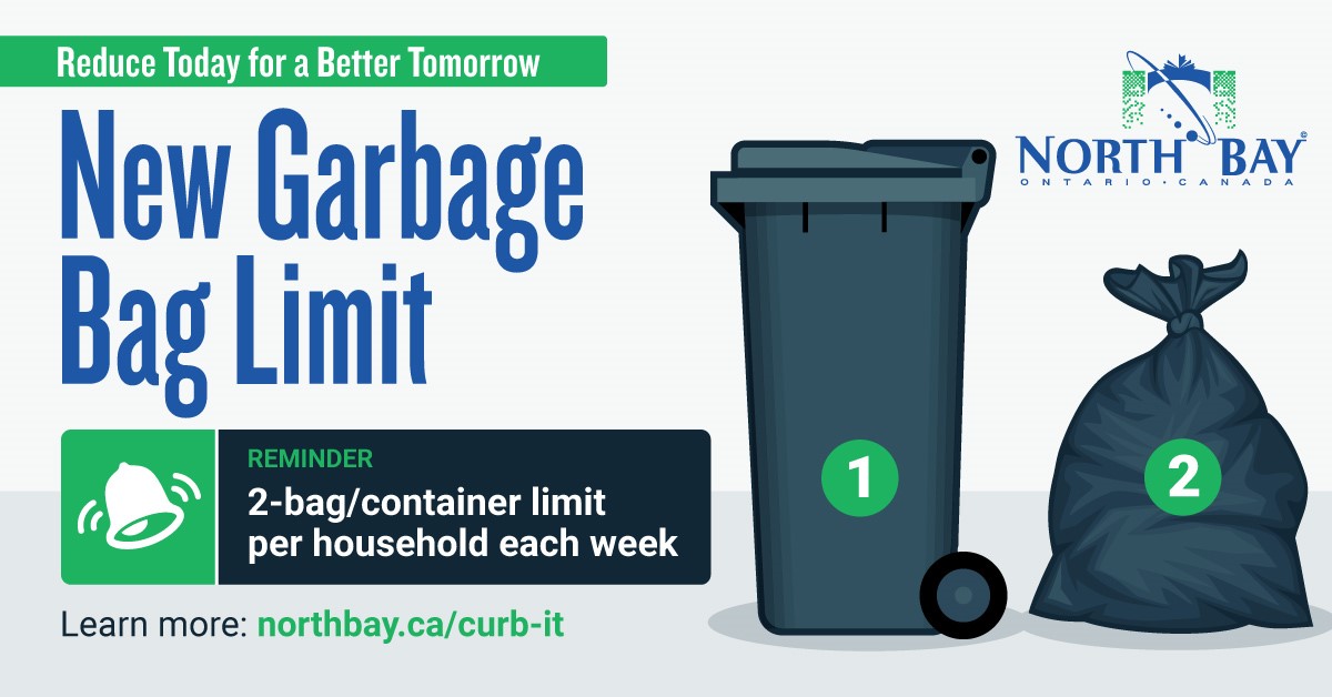 New Garbage Bag Limits City of North Bay