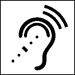 Assitive Listening Device (Universal Symbol)