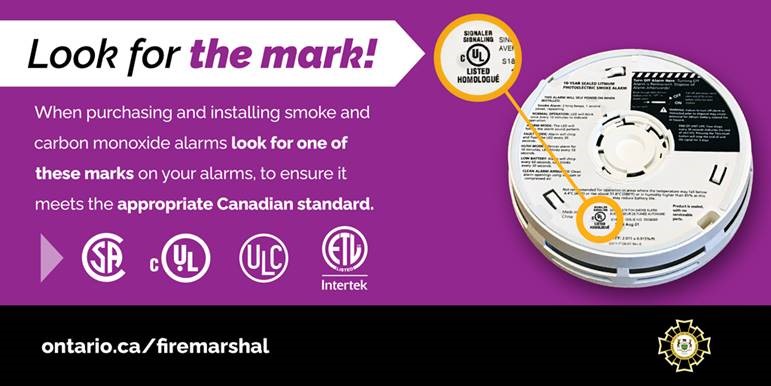 Beware of uncertified smoke and carbon monoxide alarms