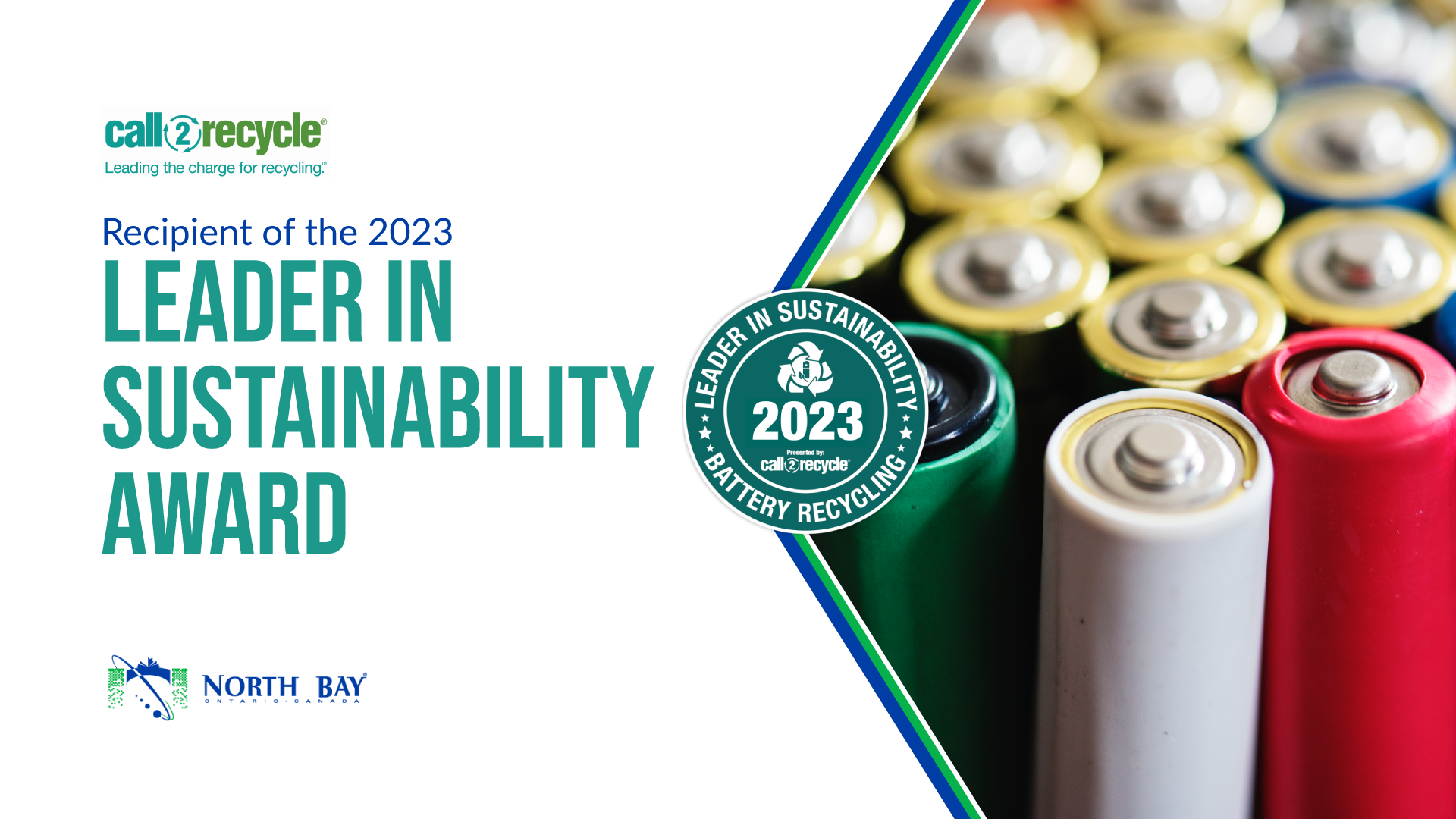 City of North Bay named a 2023 Leader in Sustainability