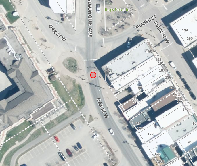 Lane closure: Oak Street crosswalk replacement