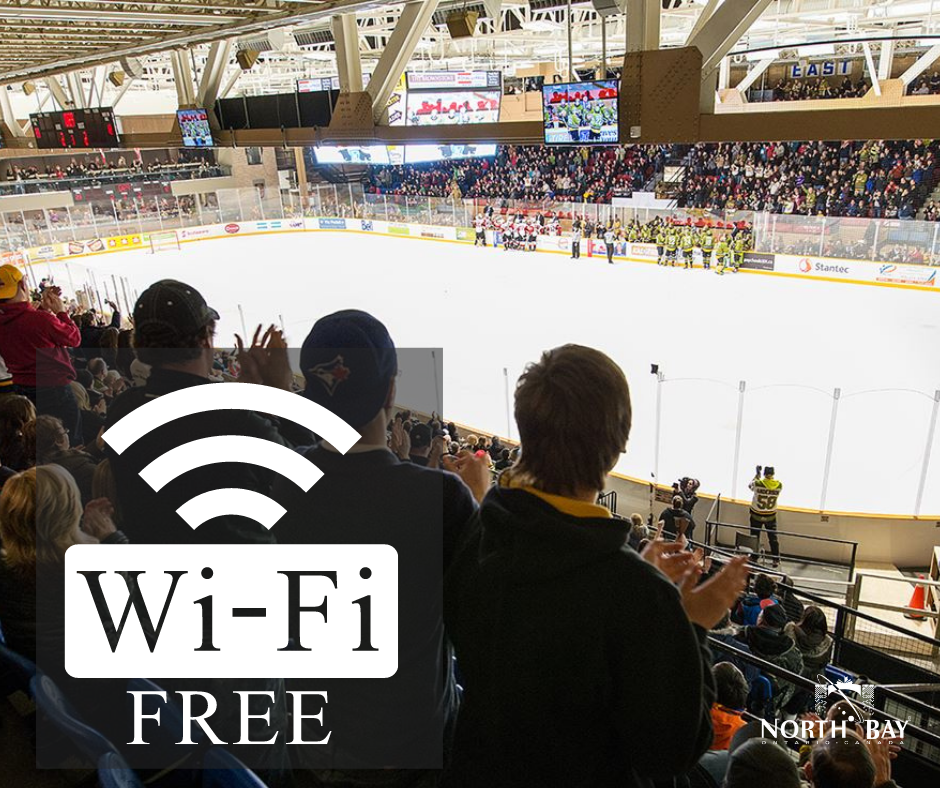 Free Wi-Fi available at City arenas