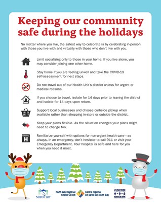 Keeping our community safe during the holidays