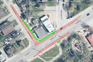 Lane Closures: Fisher Street and Fifth Avenue