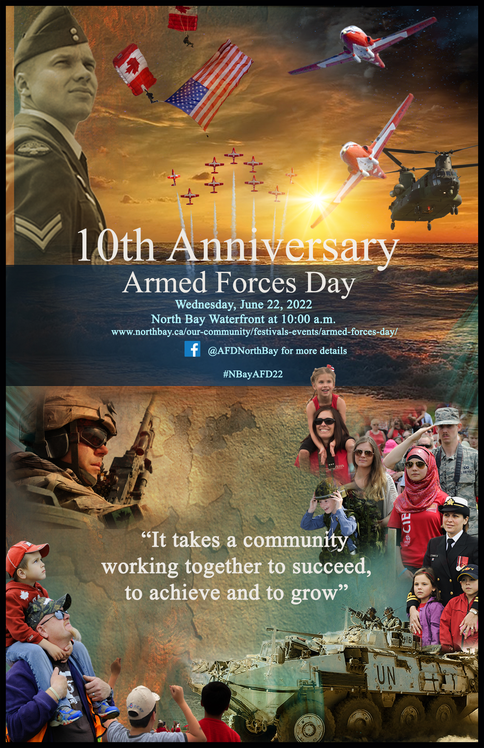 North Bay Ready to Celebrate 10th Annual Armed Forces Day