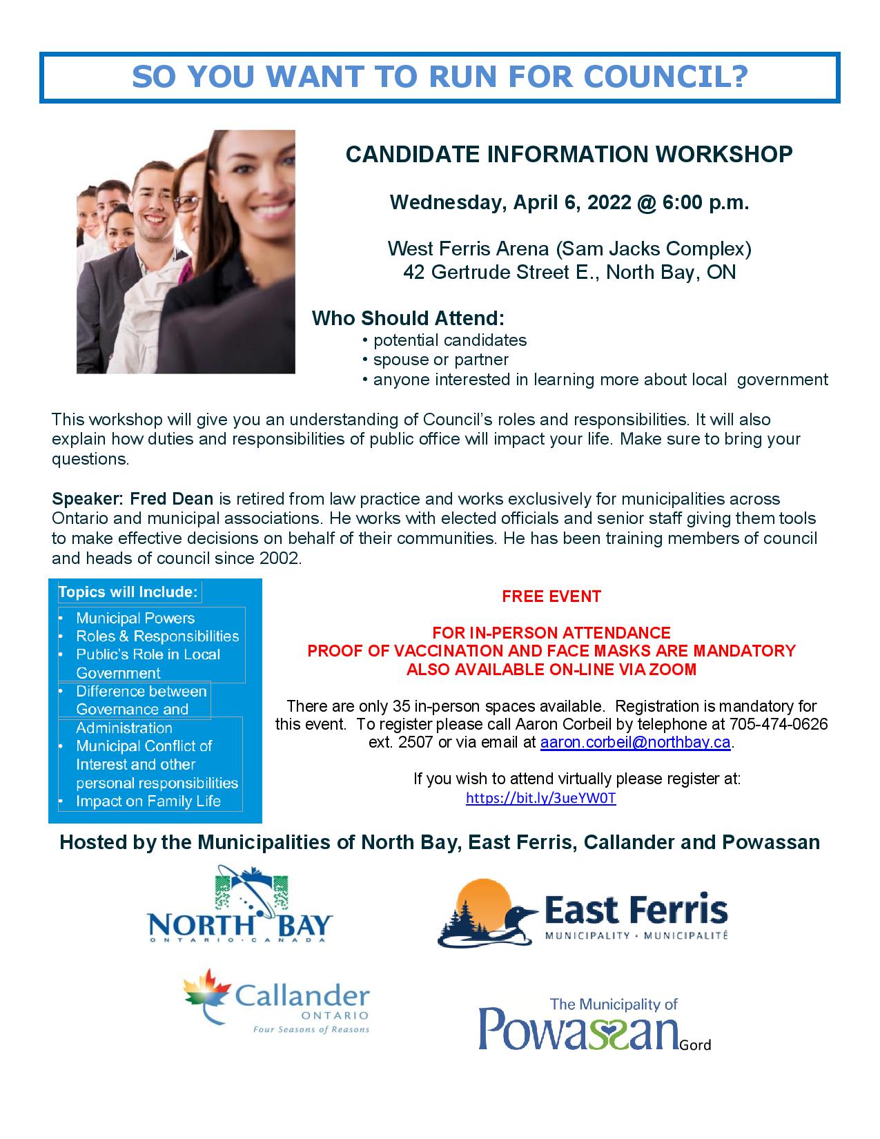 Candidate Information Workshop