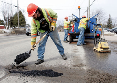 Pothole season has arrived, be prepared