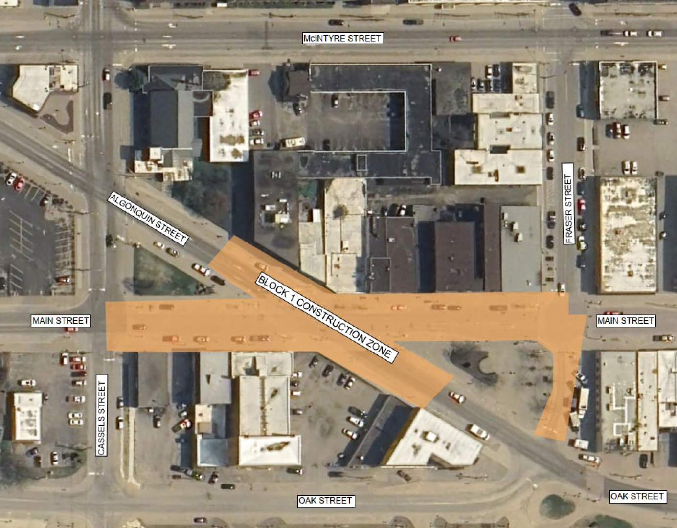 Road Closures and Detours as final phase begins