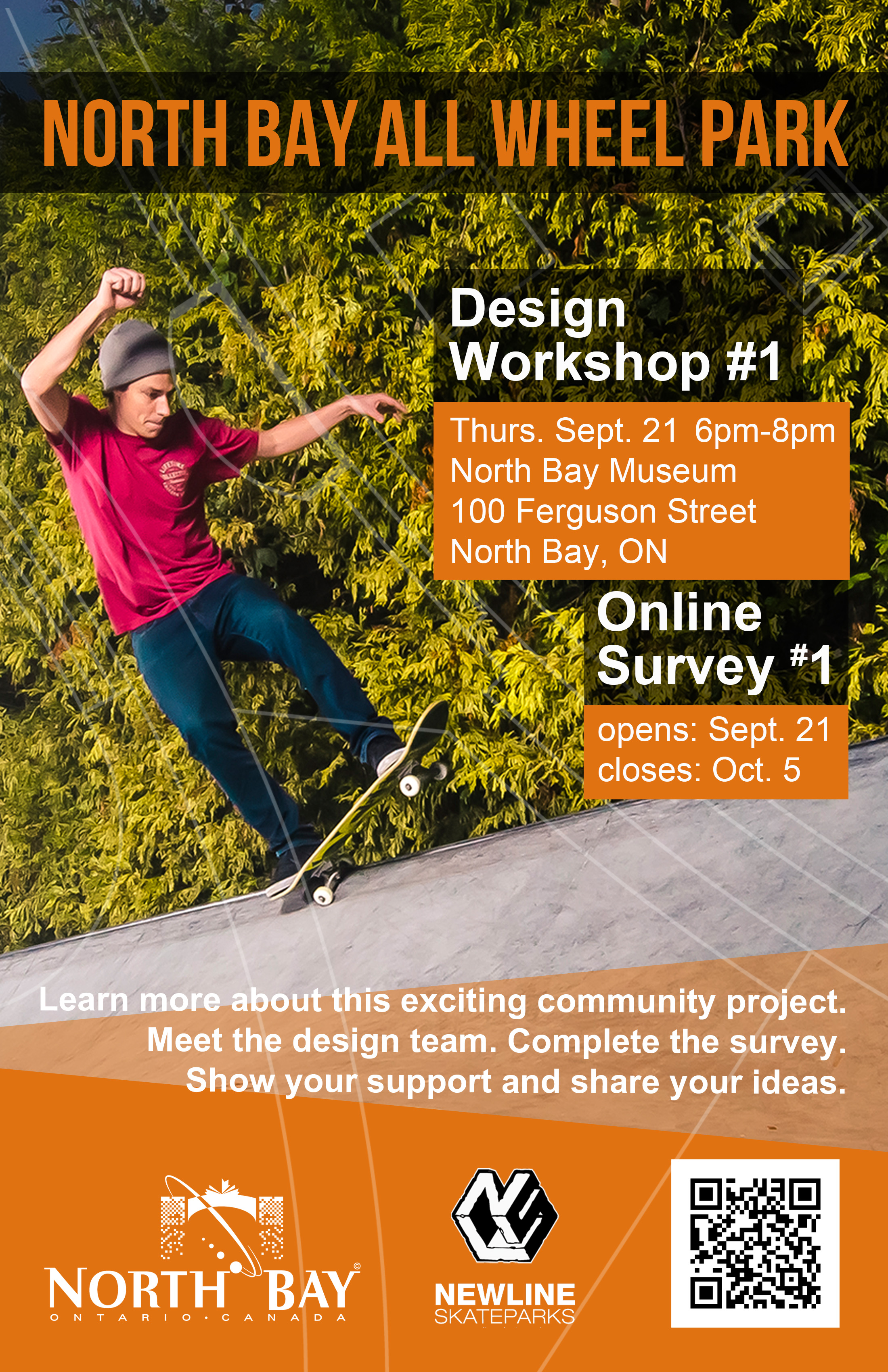 Public workshop: help design North Bay's All-Wheel Park