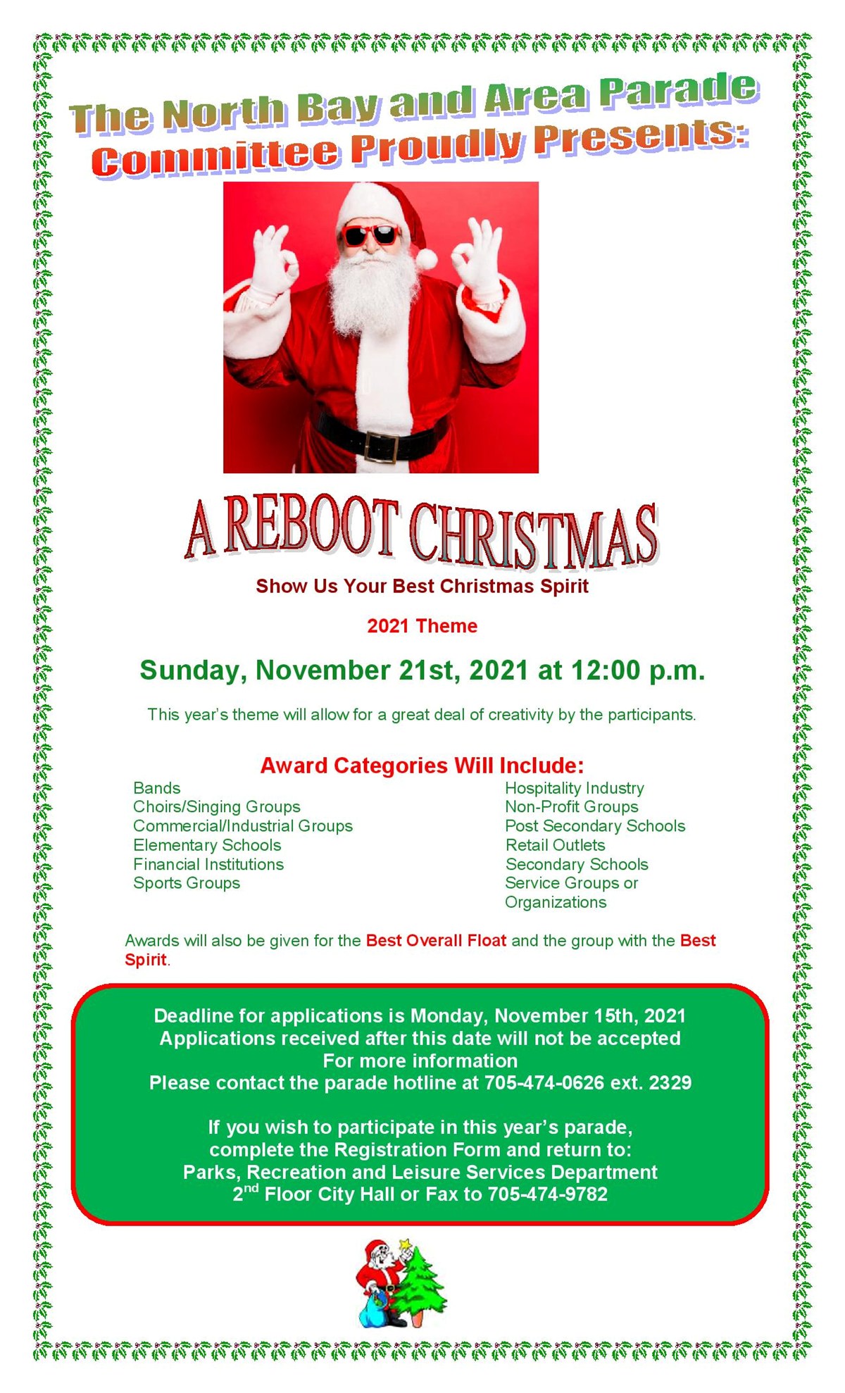 North Bay’s Santa Claus Parade Returns City of North Bay