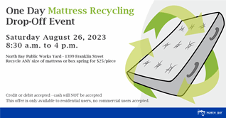 Mattress recycling drop-off event (1)