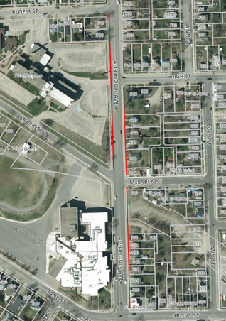 Sidewalk improvements on Algonquin Avenue