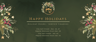 Holiday Hours