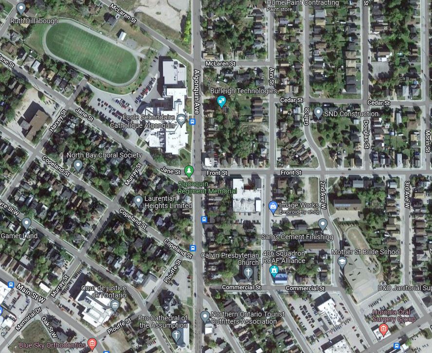 Algonquin Ave & Area
